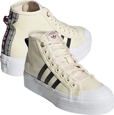 Produktbild von adidas Nizza Platform Mid Gr.7,5 [EU 41 1/3] wonder white (H00641)