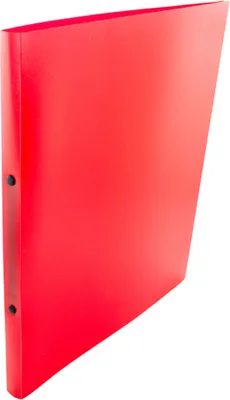Produktbild von kangaro Ringbuch 2-Ring-Mechanik PP DIN A4 rot