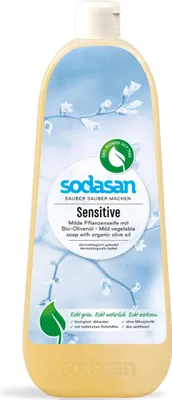 Zdjęcie produktu dla mydło w płynie sodasan Sensitive H3642 1l
