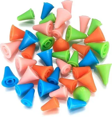 Image de Protège-aiguilles à tricoter, 40 pièces, grandes et petites