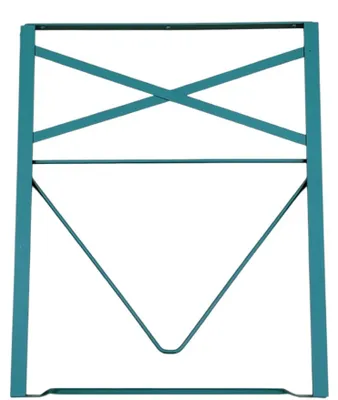Obrázok produktu pre Noha stola pivného setu XL Premium – náhradná, oceľ 30x30x3 mm, výška 75 cm, šírka 60 cm, zelená