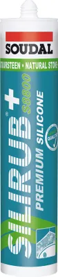 Produktbild von Soudal Neutralsilikon Silirub+ S8800 transparent 300 ml