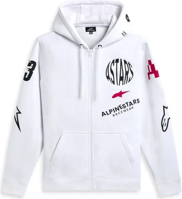 Zdjęcie produktu dla Alpinestars Variegate Zip Hoodie, biały, L