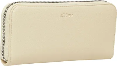 Produktbild von s.Oliver Geldbörse Zip Around Wallet Brown beige