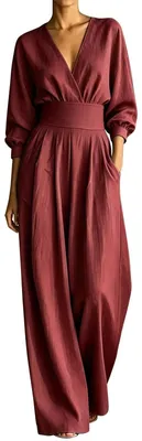 Productafbeelding van Elegante Jumpsuit met Lange Mouwen