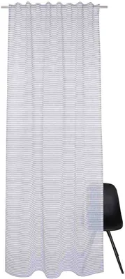 Produktbild von TOM TAILOR Transparenter Schlaufenschal NATURAL STRIPE Navy 130 x 250 cm