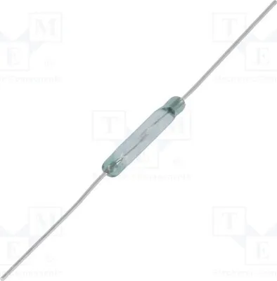 Obrázek produktu pro 2x Reedový kontakt: 10 ÷ 15 A, 0,5 A, KSK-1A87-1015, reedové relé, průměr 2 x 10 mm