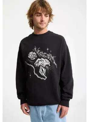 Produktbild von VOLCOM Sweatshirt Recto SCHWARZ Konfektionsgröße M