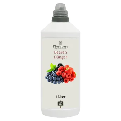 Produktbild von Floravera Premium Beeren Flüssigdünger 1 Liter Beerendünger Dünger