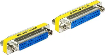 Produktbild von DELOCK Adapter D-Sub25 -> D-Sub25 Bu/Bu