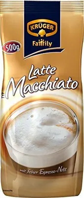 Image de Krueger Family Latte Macchiato Classico 500g avec une fine note d'espresso, paquet de 4