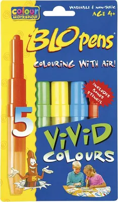 Obrázek produktu pro Foukací fixy 1500/5 Centropen - Bright Colours / sada 5 ks