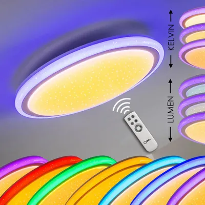 Produktbild von Toppole »Toppole« LED Deckenlampe dimmbares Panel aus Metall in Weiß