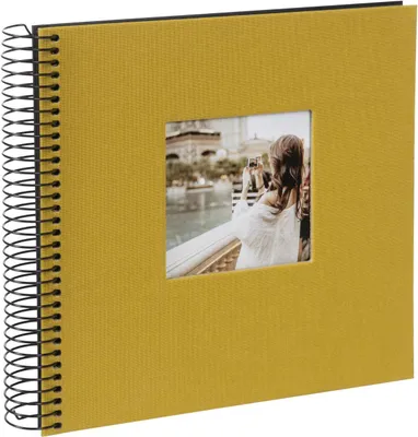 Zdjęcie produktu dla Album spiralny Goldbuch Bella Vista musztarda