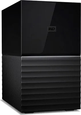 Immagine prodotto di WD My Book Duo, disco rigido esterno da 20 TB, interfaccia USB-C 3.0 (5 Gb/s), formato 3.5 pollici, colore nero