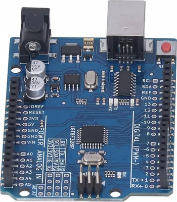 Obrázek produktu pro Rosfix Modul ACS A1 – Mikrokontrolér ATMEGA328 | Podpora USB-UART CH340 | DIY Elektronické Projekty | Modul pro Arduino UNO