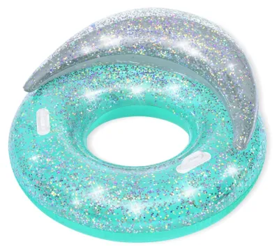 Immagine prodotto di Poltrona ciambella gonfiabile galleggiante Glitter Dream BestWay 43509