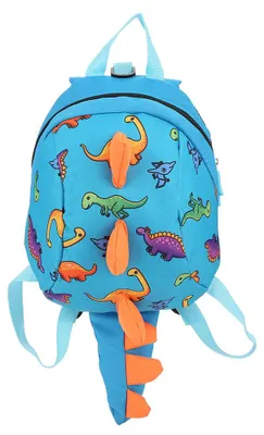 Produktbild von Dinosaurier-Rucksack für Kinder, Kleinkindertasche, Cartoon, für Vorschuljungen und Mädchen (blau)