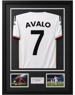 Zdjęcie produktu dla Avalo Ramka Wymienna Aluminiowa - Oprawianie Koszulki Piłkarskiej - Ramka 3D Box Frame - 60x80 CM - Czarna - Głęboka Ramka - Oprawianie Koszulki w Ramkę na Zdjęcia
