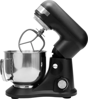 Produktbild von Küchenmaschine 5 l, 1000 W, Mattschwarz, 12 Geschwindigkeiten