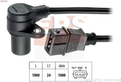 Produktbild von EPS 1.953.318 Kurbelwellensensor Impulsgeber für OPEL Frontera A SUV (U92)