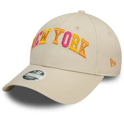 Produktbild von New Era 9Forty Strapback Damen Cap - NEW YORK stone beige