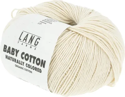 Immagine prodotto di Lang Filati - Cotone per neonati naturalmente colorato 0001 avorio