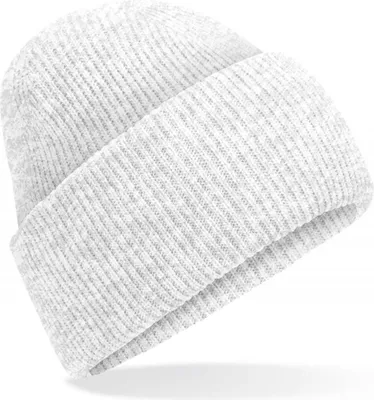 Image de Beechfield B385R | Bonnet Classic Engineered Deep Cuffed - Farbe : Gris nuage - Größe : Taille unique