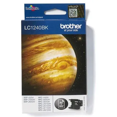 Immagine prodotto di Brother LC-1240BK - Cartuccia d'inchiostro / Nero (13,9 ml)