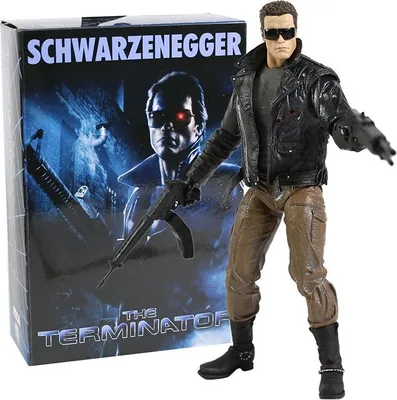 Obrázek produktu pro Figurka NECA - Terminátor T-800 policejní stanice útok 18 cm.
