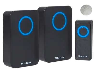Obrázek produktu pro BLOW Bezdrátový zvonek DPB-12 černý