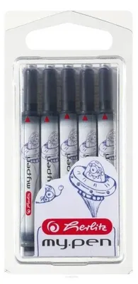 Obrázek produktu pro Náplně do pera Herlitz My.Pen, modré, 5 kusů
