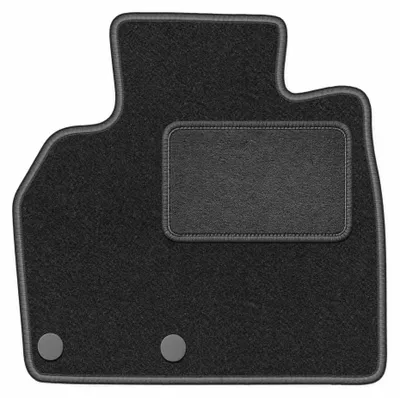 Immagine prodotto di Tappetino guidatore in moquette per Renault Espace IV 2002-2012 (7 posti) – 1 pezzo, grigio grafite, su misura – Wielganizator LUX