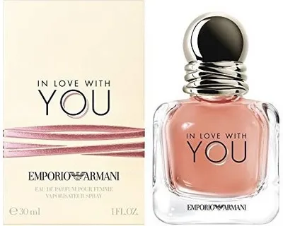 Produktbild von Emporio Armani In Love With You, Frauen, 30 ml, Nicht nachfüllbare Flasche, Kirsche, Jasmin, Patschuli