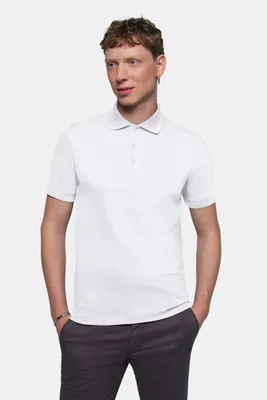 Zdjęcie produktu dla HAKRO Poloshirt Stretch 822, weiß, L