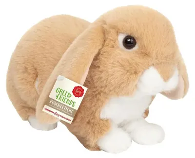 Produktbild von Teddy Hermann Hase, Kuscheltier, Stofftier, Plüschtier, Haus- und Hoftier, Beige, 23 cm, 937326
