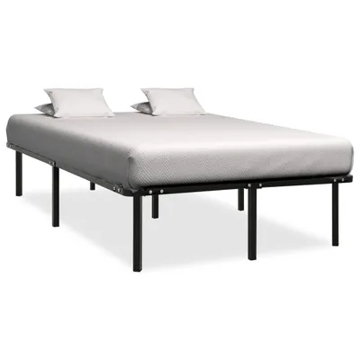 Zdjęcie produktu dla vidaXL Rama łóżka czarna metalowa 200×200 cm