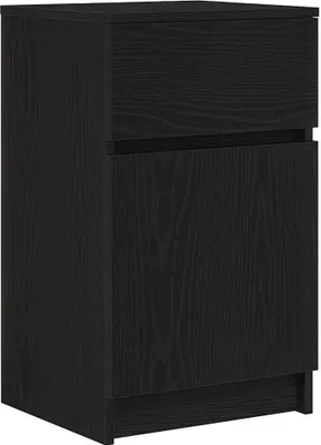 Produktbild von Nachttisch Schwarz 39x35x65 cm Holzwerkstoff