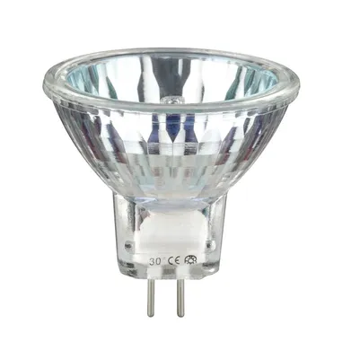 Produktbild von Paulmann 800.25 Haloplus 2PACK Halogenlampe, Sockel GU4, Niedervolt Kaltlichtreflektor, 16 Watt