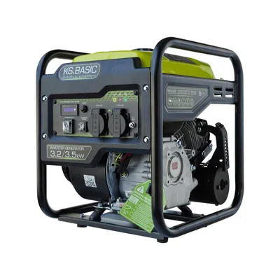 Produktbild von K&S Basic Inverter Stromerzeuger 35i, 3500W, Benzin, reine Sinuswelle, Generator, Notstromaggregat, 3,5kW, leise, Camping, 2x 230V