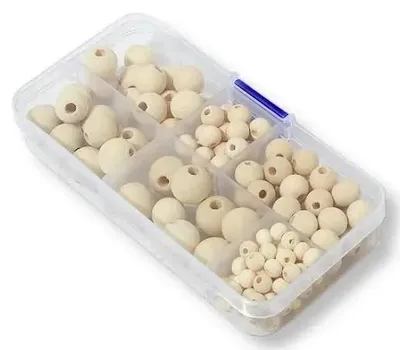 Obrázok produktu pre Sada drevených korálikov, 150 kusov – Penword