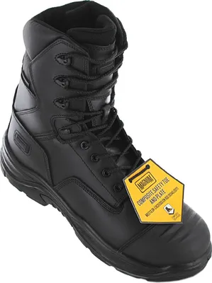 Produktbild von MAGNUM Precision Rigmaster 8.0 S3 SZ CT CP WP - Herren Arbeits Sicherheits Stiefel Boots Schwarz M801365-021 , EU 41 UK 7