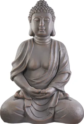 Produktbild von Schöner großer Buddha 70 cm Garten Deko Figur Skulptur Feng Shui