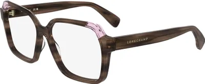 Produktbild von Longchamp LO2763 N Striped peach/pink 55/14/140 Damen Brillen