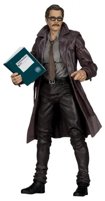 Zdjęcie produktu dla Figurka akcji DC Multiverse, komisarz James Gordon (trilogia "Mroczny Rycerz"), edycja kolekcjonerska, 18 cm