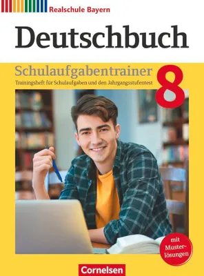 Produktbild von Deutschbuch - Sprach- und Lesebuch - 8. Jahrgangsstufe. Realschule Bayern - Schulaufgabentrainer