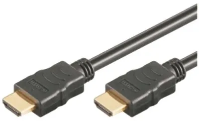 Obrázok produktu pre S/CONN HDMI - HDMI 1m, 1 m, Typ HDMI (štandard), Typ HDMI (štandard), 8,16 Gbit/s, Čierna