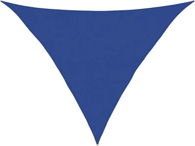 Immagine prodotto di vidaXL Tenda da sole 160 g/m² blu triangolare 5x5x6 m HDPE