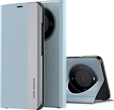 Obrázek produktu pro KoženéPolyuretanmagnetické flipové pouzdro pro Huawei Mate 60 Pro, modré
