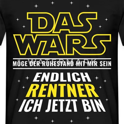 Produktbild von Spreadshirt Endlich Rentner Lustiger Ruhestand Spruch Männer T-Shirt, XXL, Schwarz